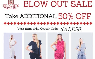 SUMMER BLOW OUT SALE