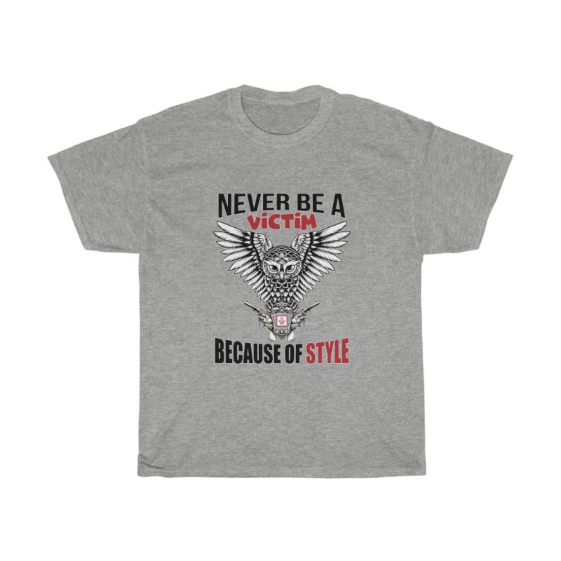 Owl never be a  victim T Shirt