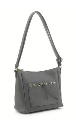 Whip-stitch detailed Concealment Purse